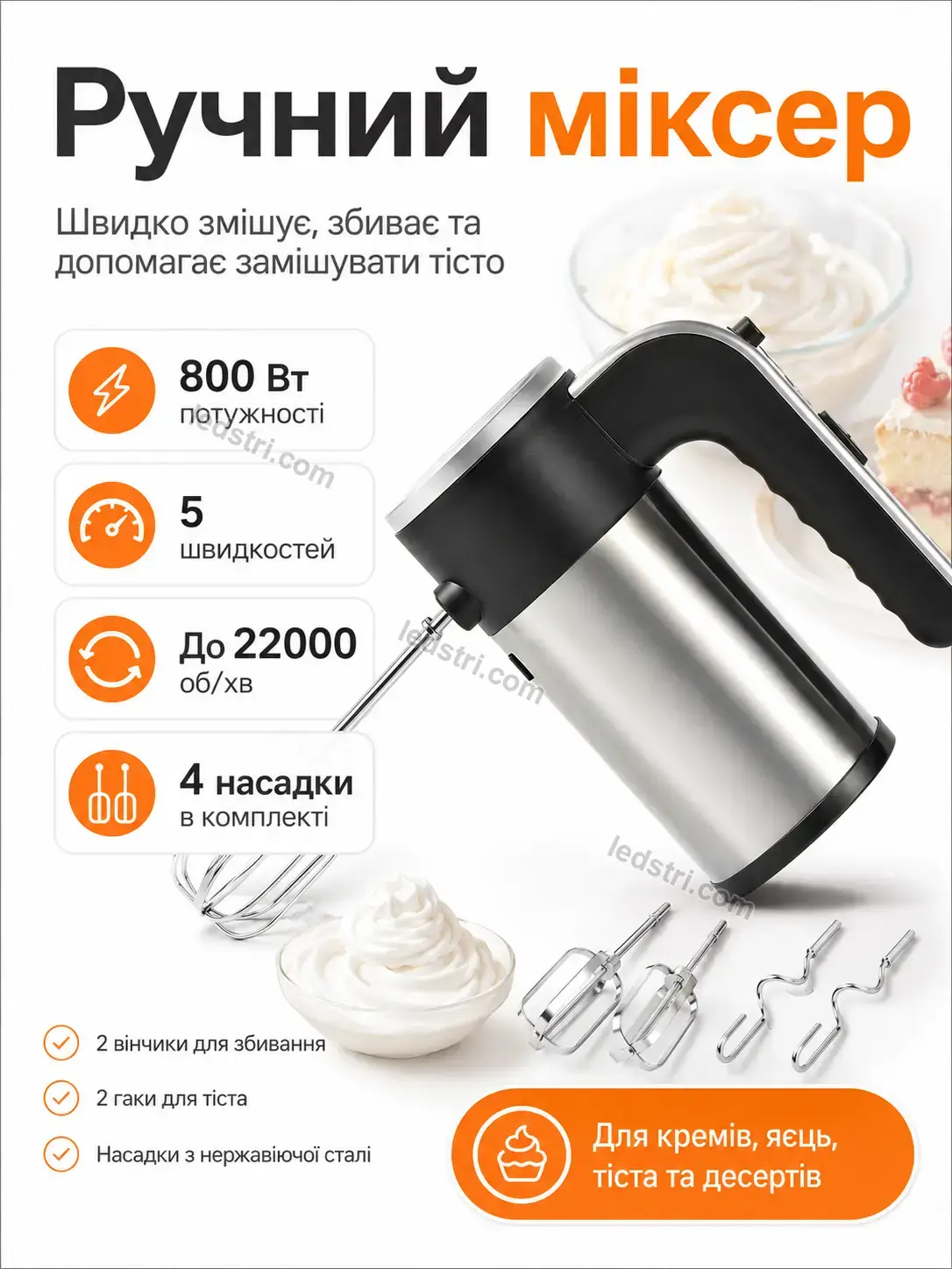 ✨ Міксер Brisk Home Soft
