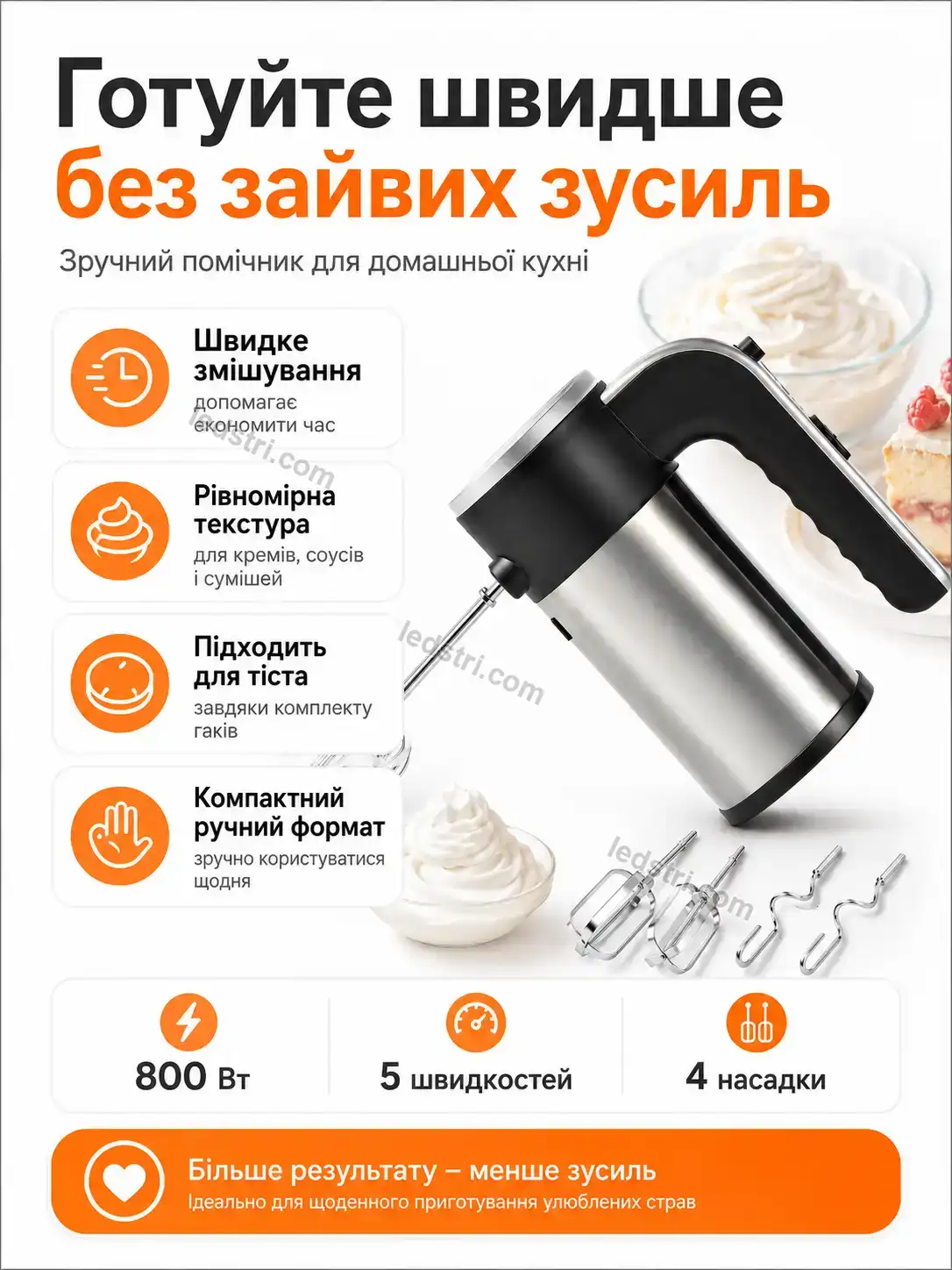 ✨ Міксер Brisk Home Soft - фото