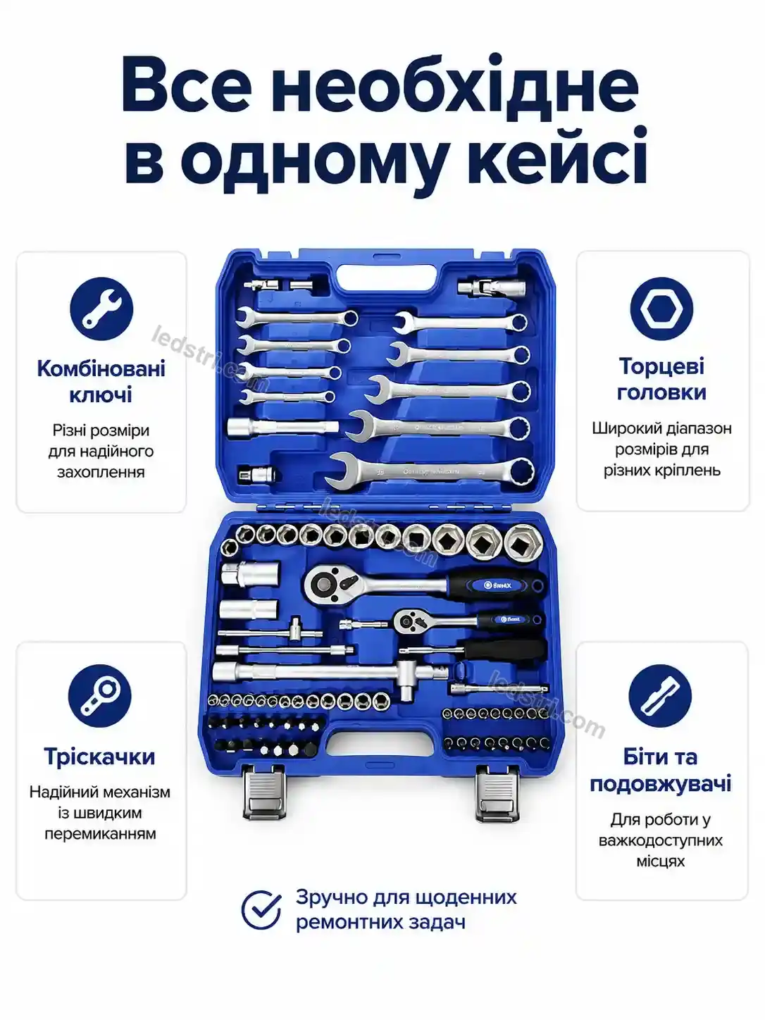 🔧 Набір інструментів Rondo Go Bright