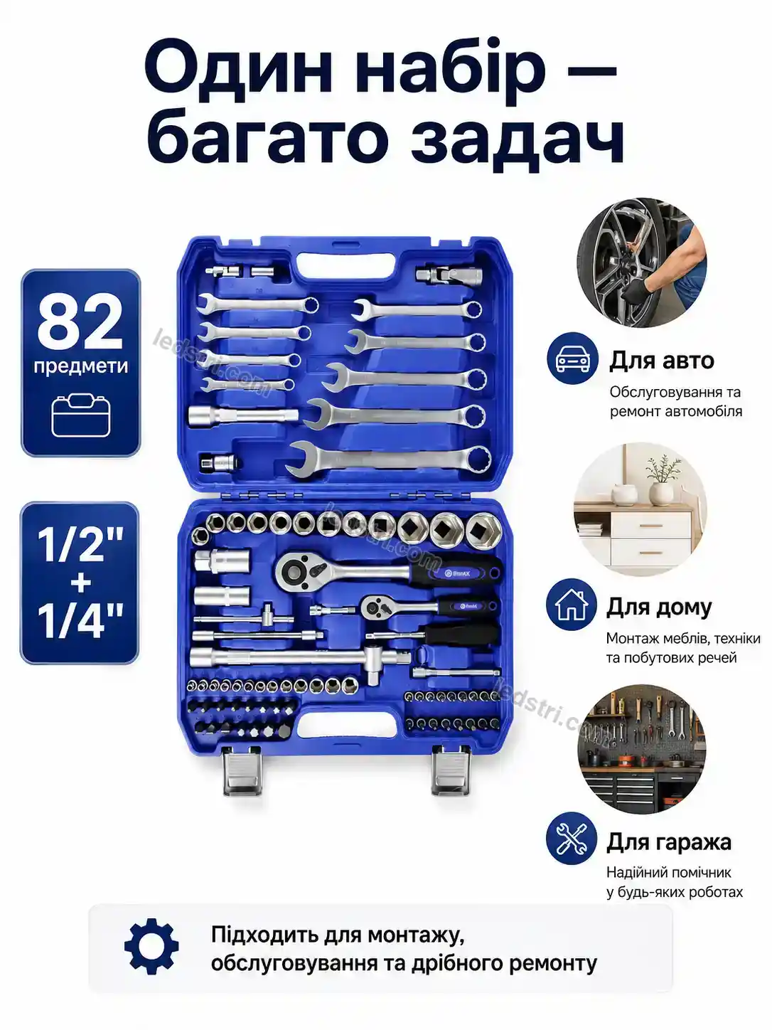 🔧 Набір інструментів Rondo Go Bright - використання