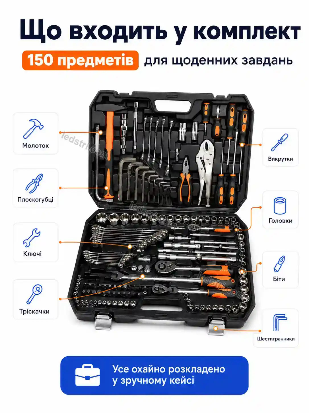 🔧 Набір інструментів Faino Fresh Calm