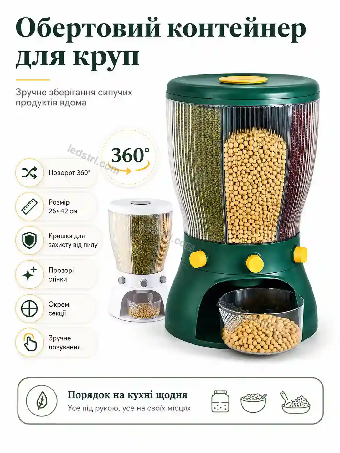 ✨ Контейнер для круп Pulse Wave Urban