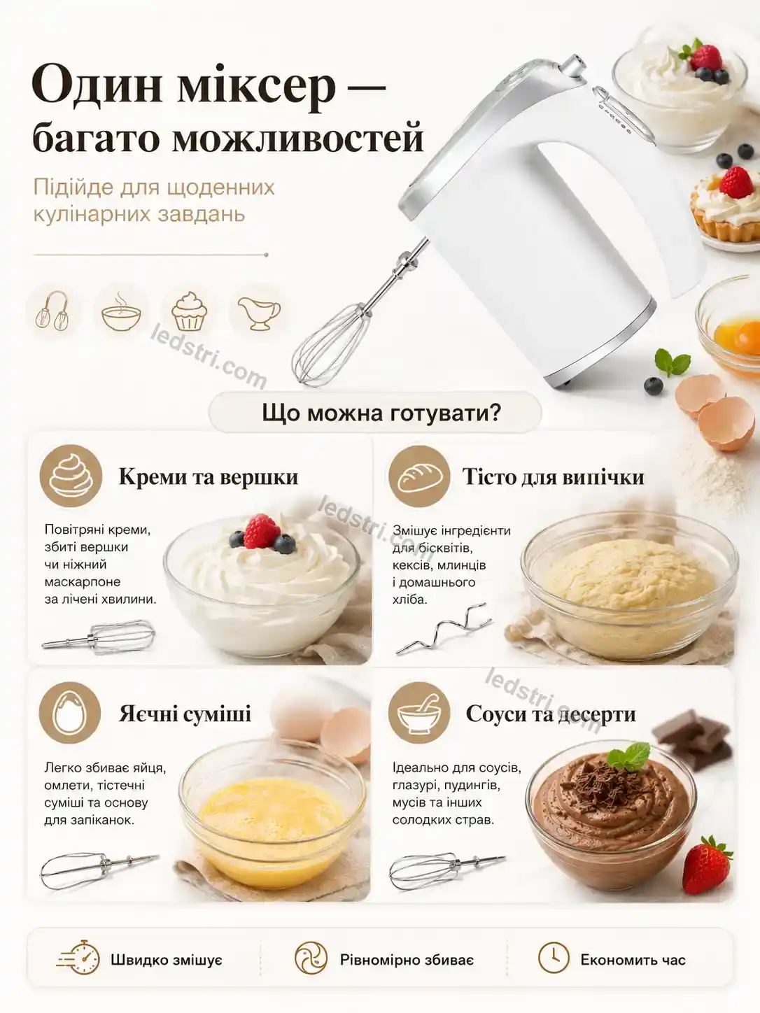 ✨ Міксер Nordi Go Urban - використання