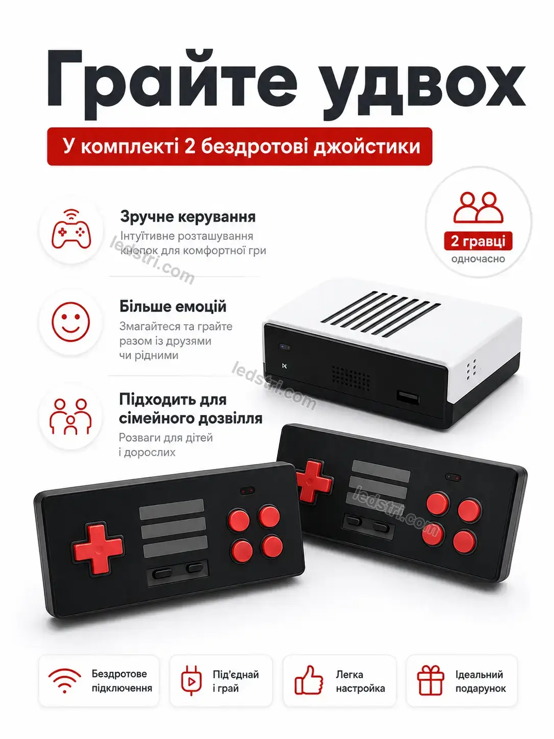 ✨ Ігрова приставка Pulse Mini Soft - деталі