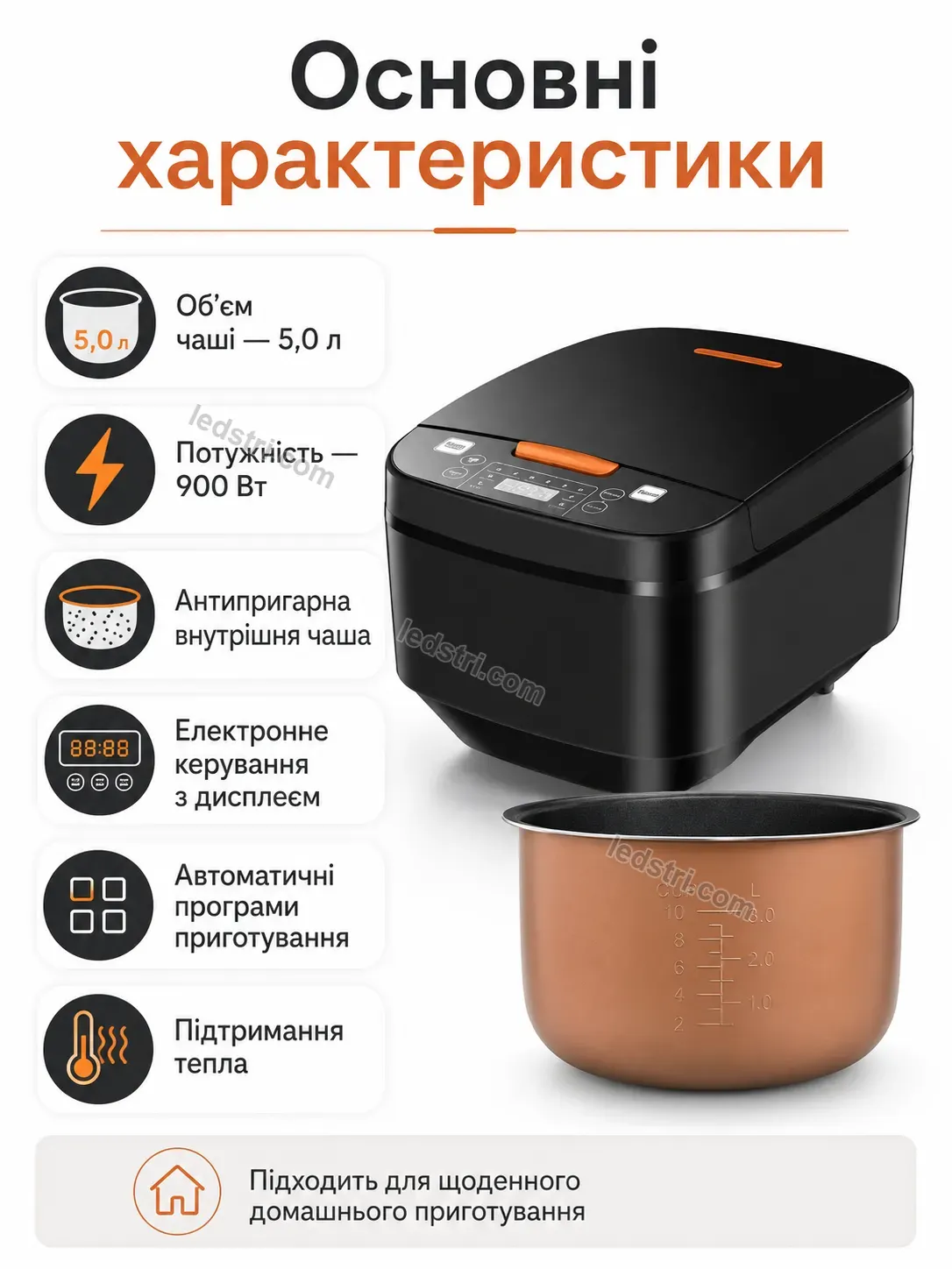 ✨ Рисоварка Nordi Home Calm