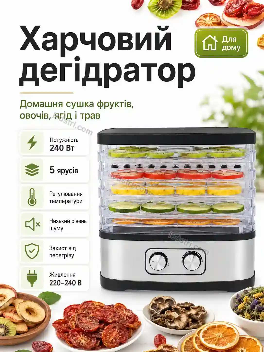 ✨ Дегидратор пищевой сухожар . Nordi Go Bright