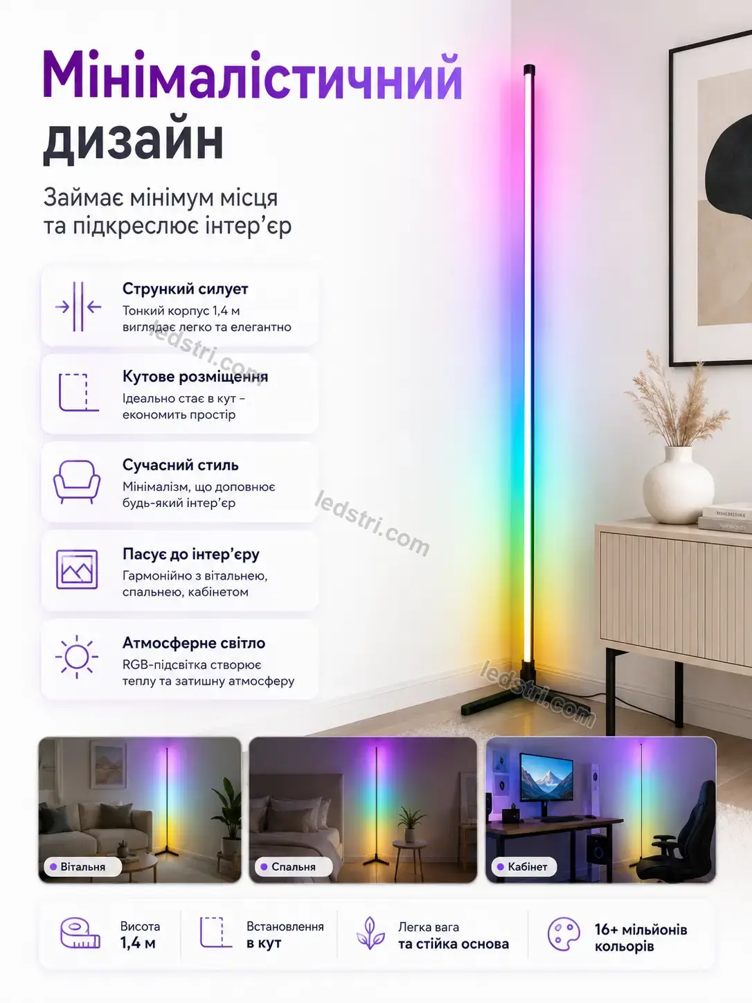 ✨ Світлодіодна стрічка Spark Care Soft - використання