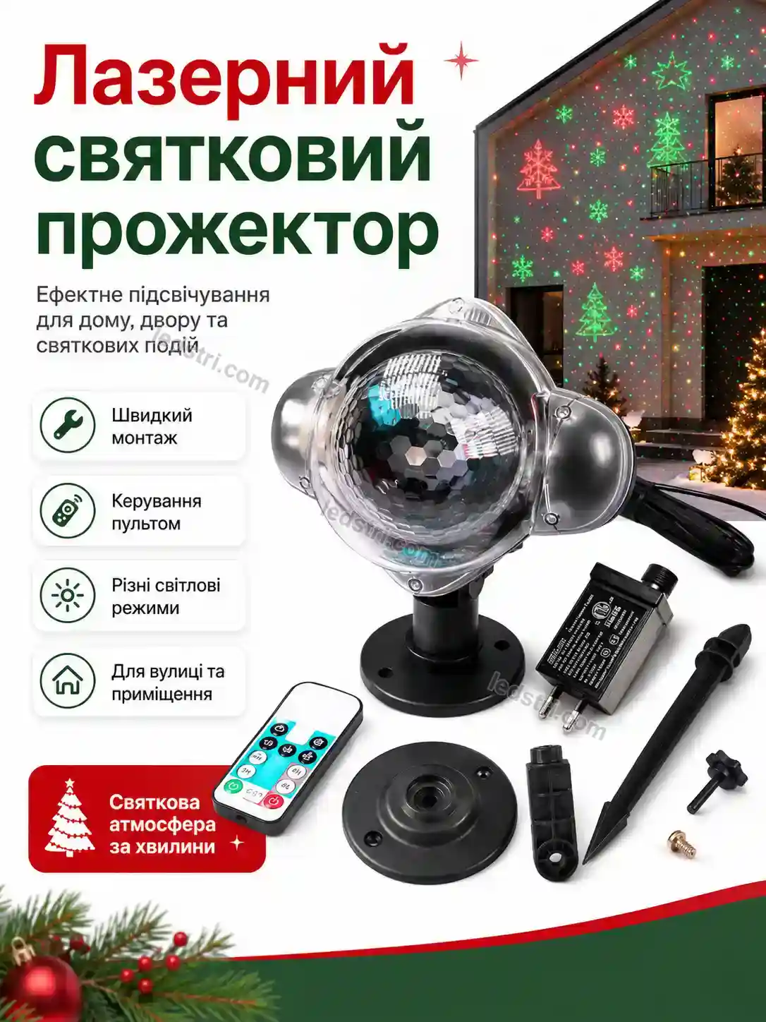 ✨ Прожектор Milo Mini Urban