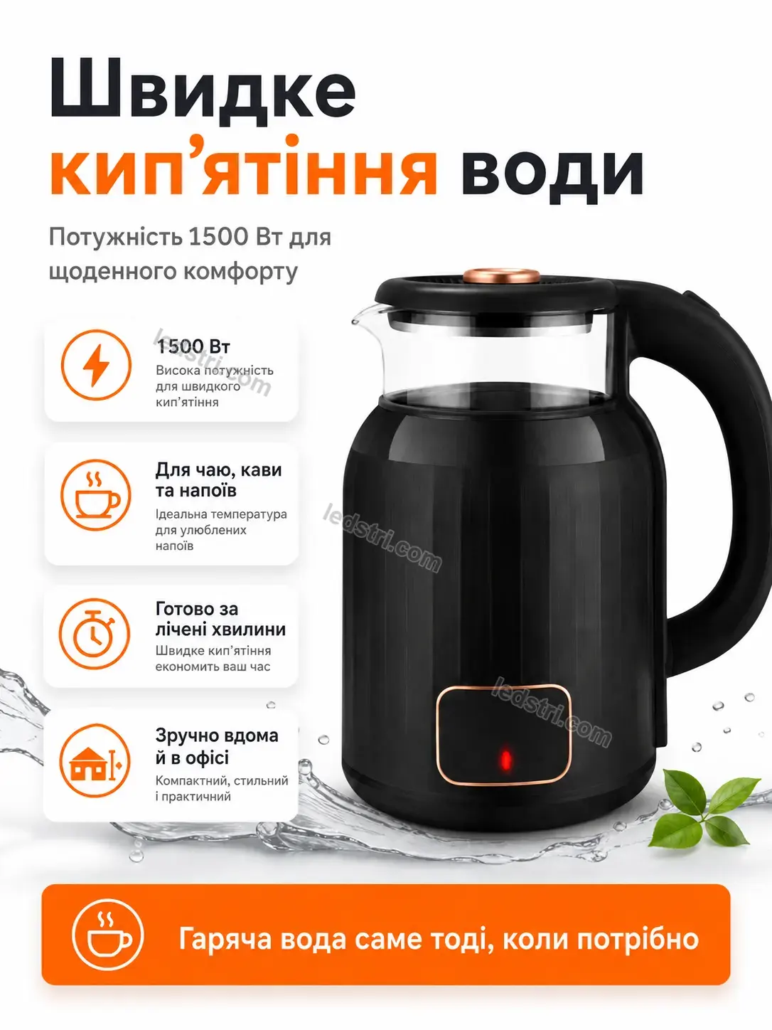 ✨ Електрочайник Faino Mini Urban
