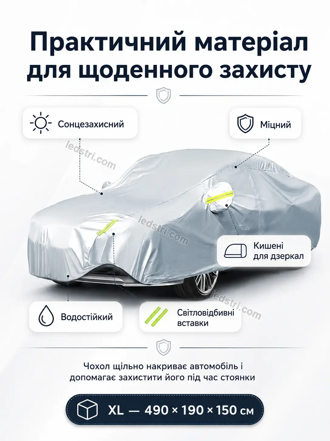 ✨ Чехол на автомобиль от Milo Home Soft - використання