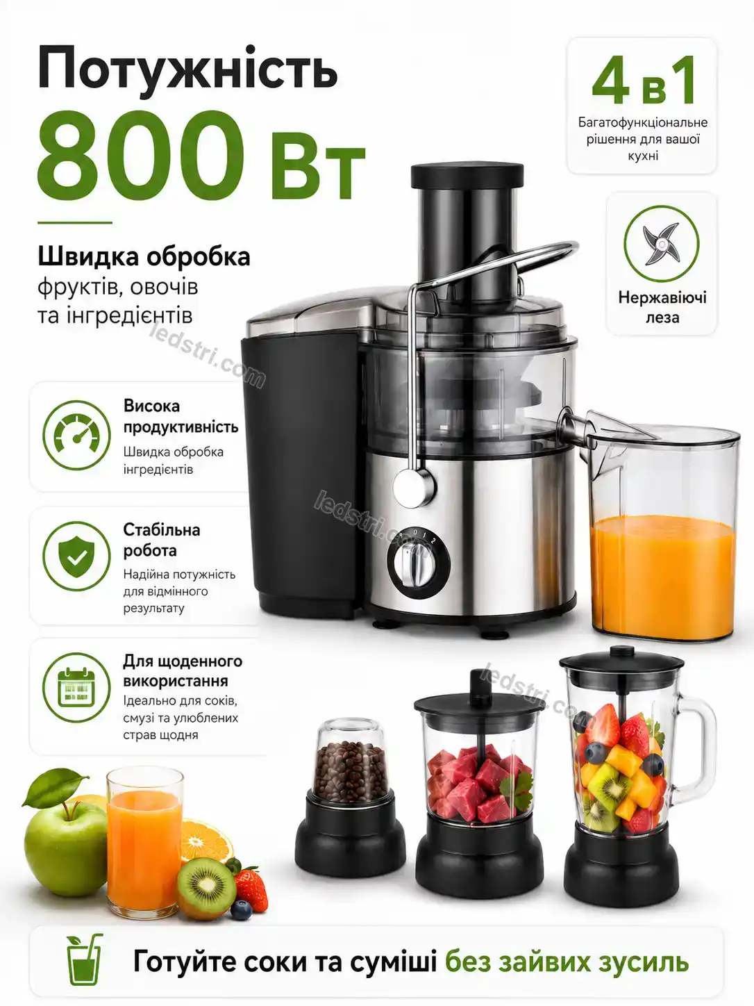 ✨ Соковитискач Terra Go Calm - деталі