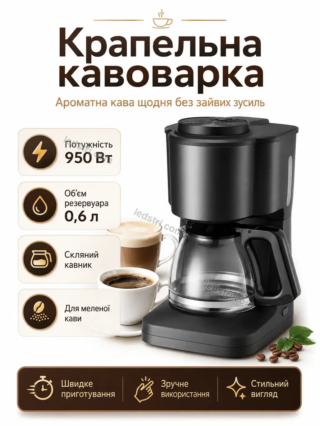✨ Кавоварка Brisk Mini Bright