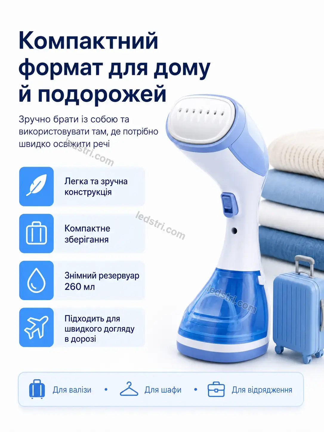 ✨ Відпарювач Brisk Lite Soft - використання