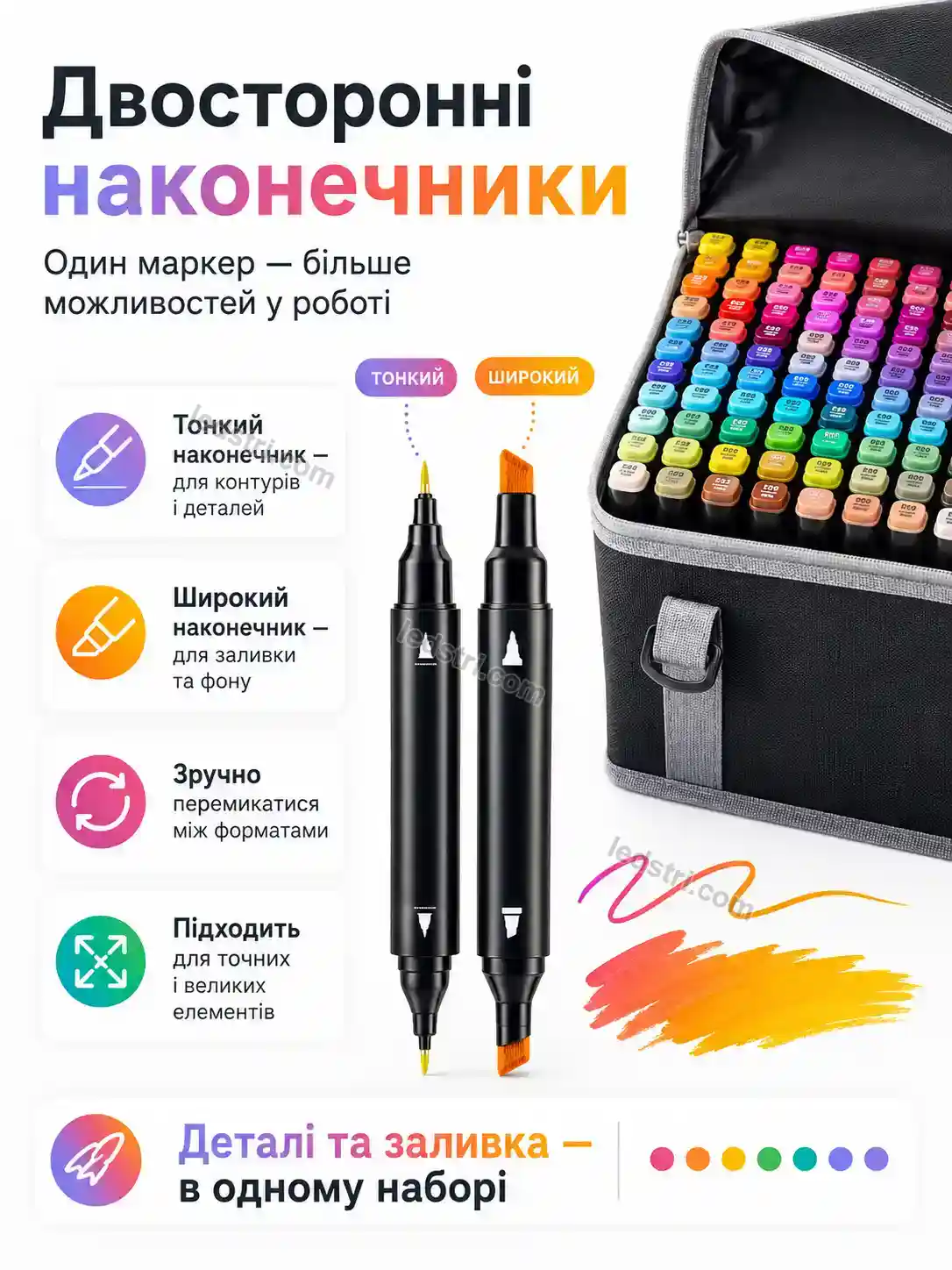 ✨ Набір маркерів Vento Home Soft - деталі