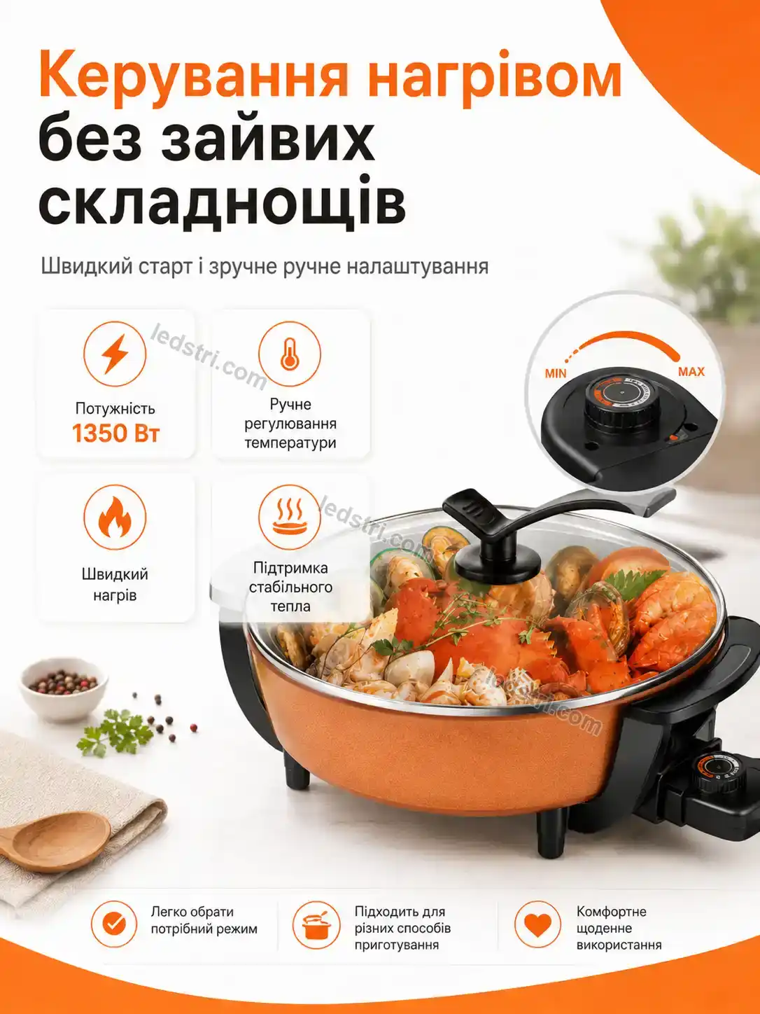 ✨ Сковорода Spark Home Calm - використання