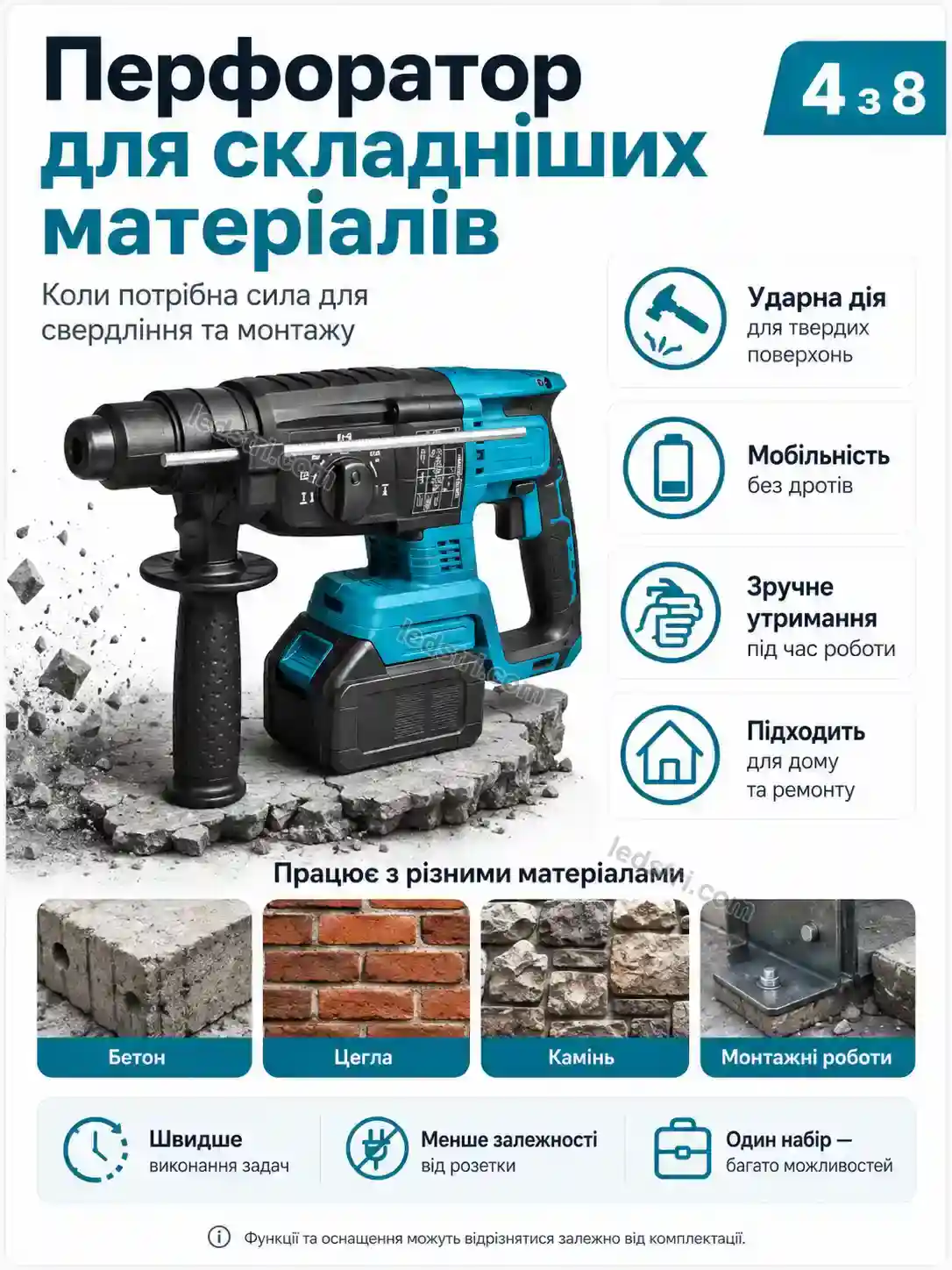 🔧 Шуруповерт Rondo Lite Calm - використання