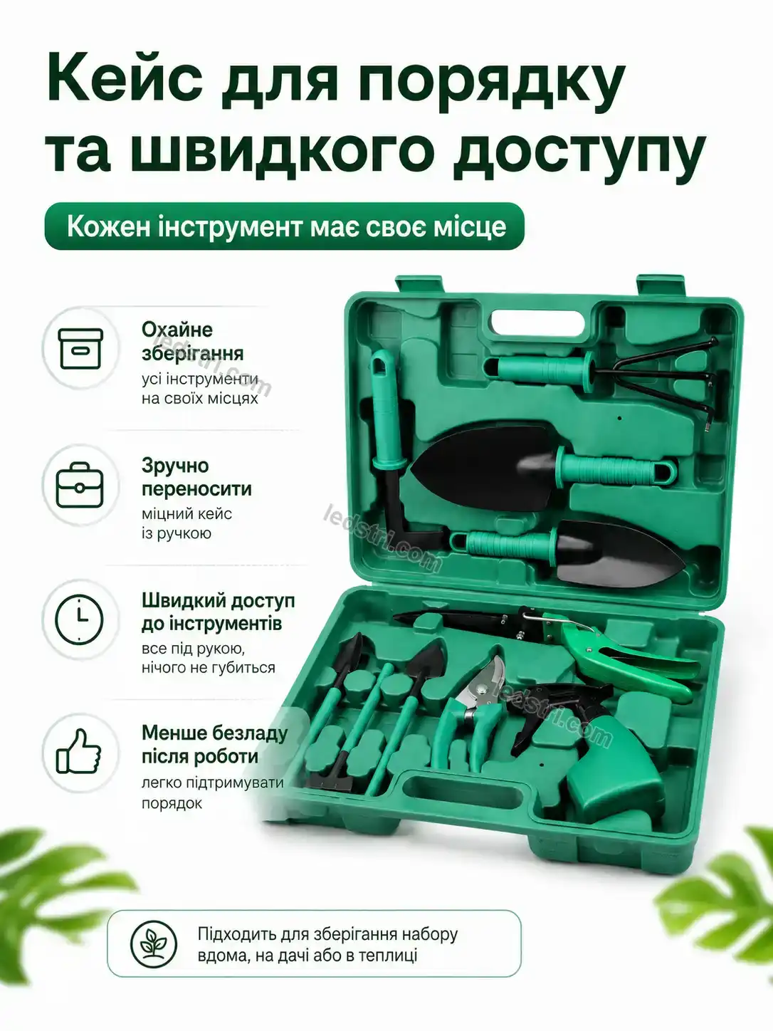 🔧 Садові інструменти Terra Lite Urban - використання