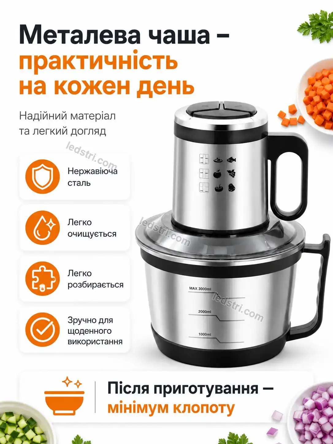✨ Подрібнювач овочів Nordi Go Soft - фото