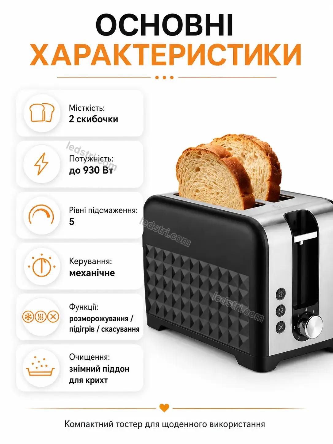 ✨ Тостер Terra Glow Calm