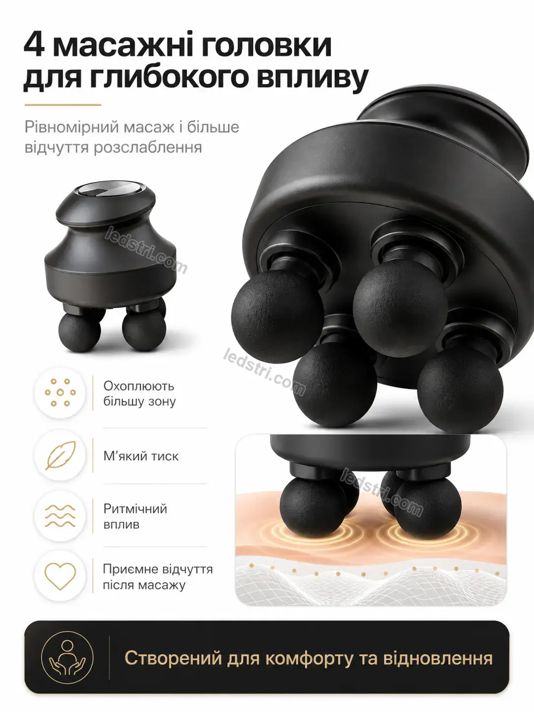 💆 Масажер Milo Go Soft - фото