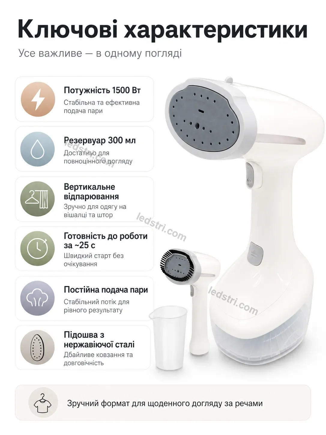✨ Відпарювач Vento Home Bright