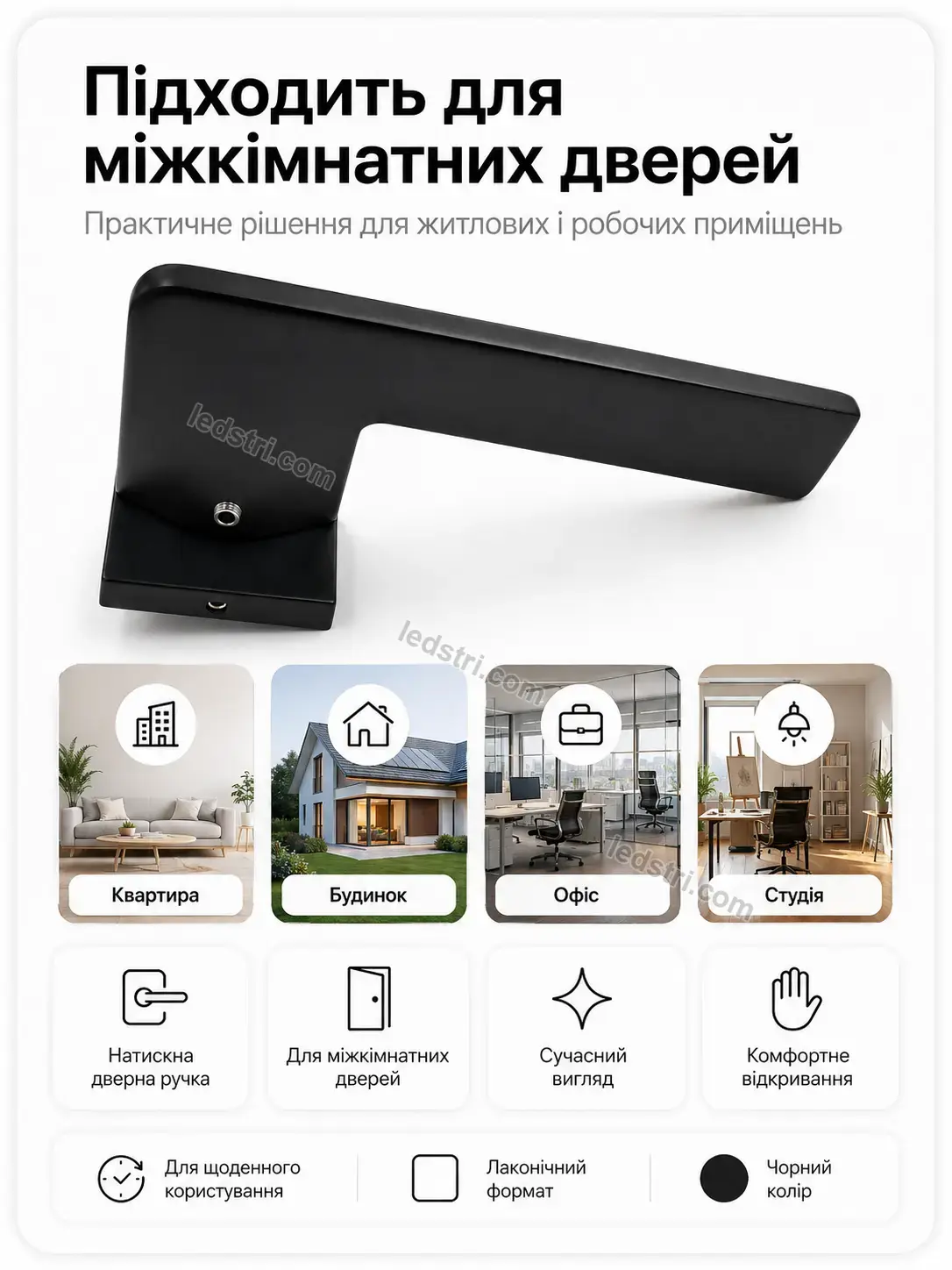 ✨ Дверна ручка Vento Fresh Soft - фото