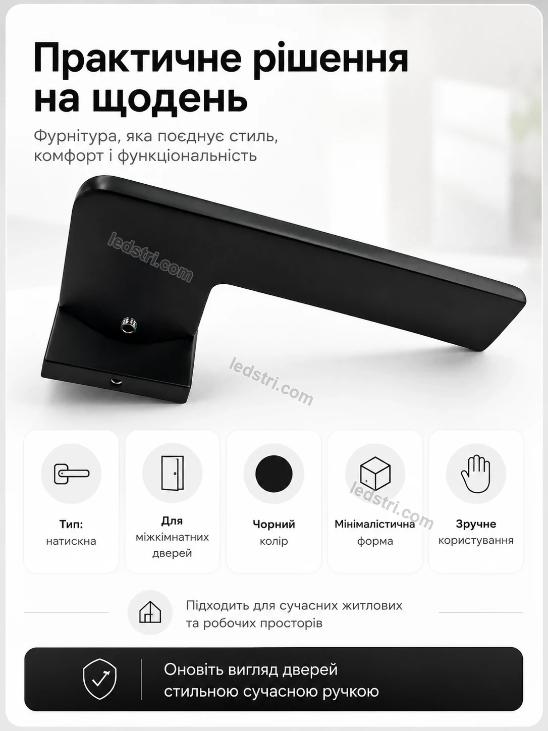 ✨ Дверна ручка Spark Fresh Soft