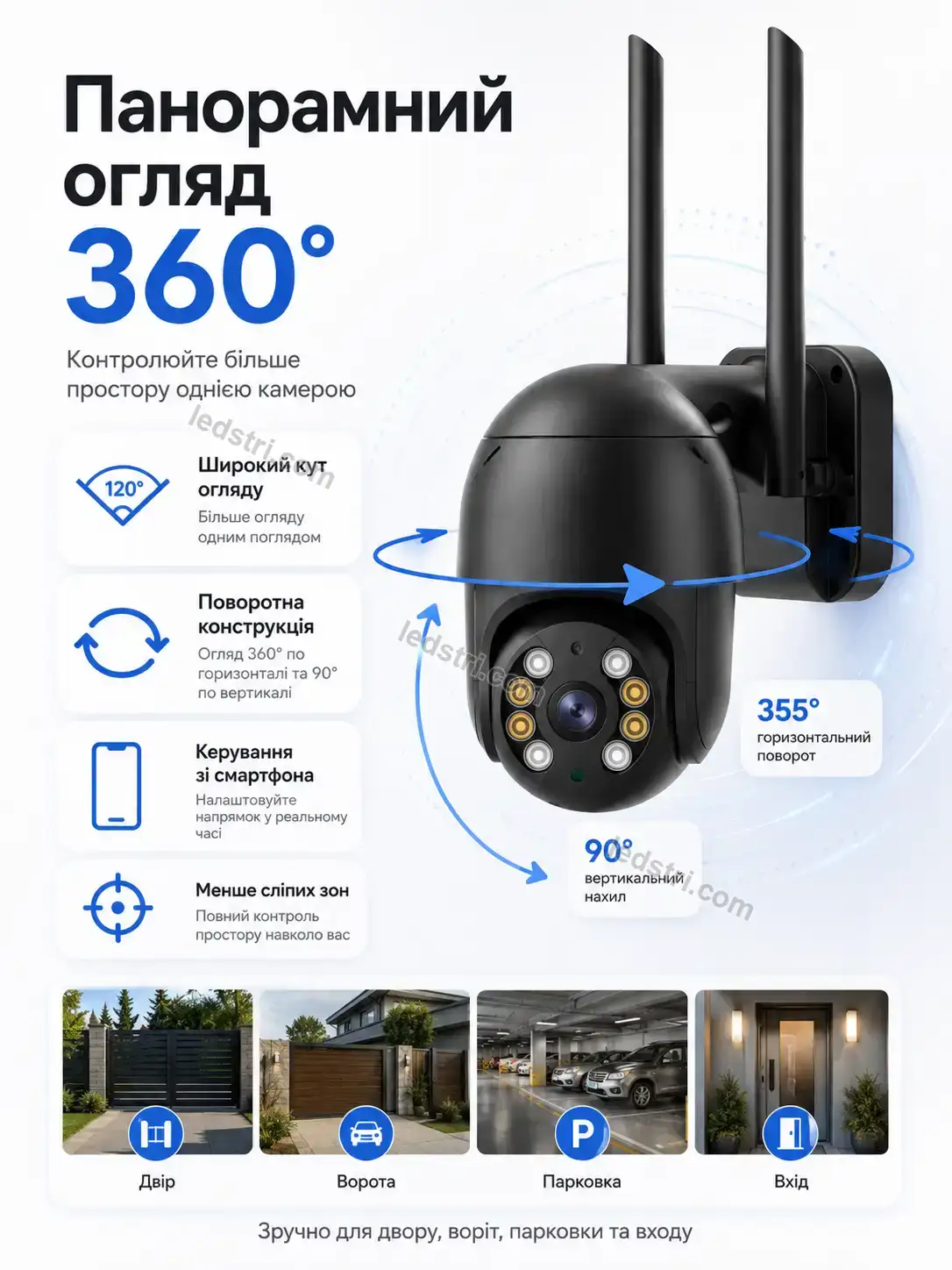 📷 Камера відеоспостереження Terra Lite Soft