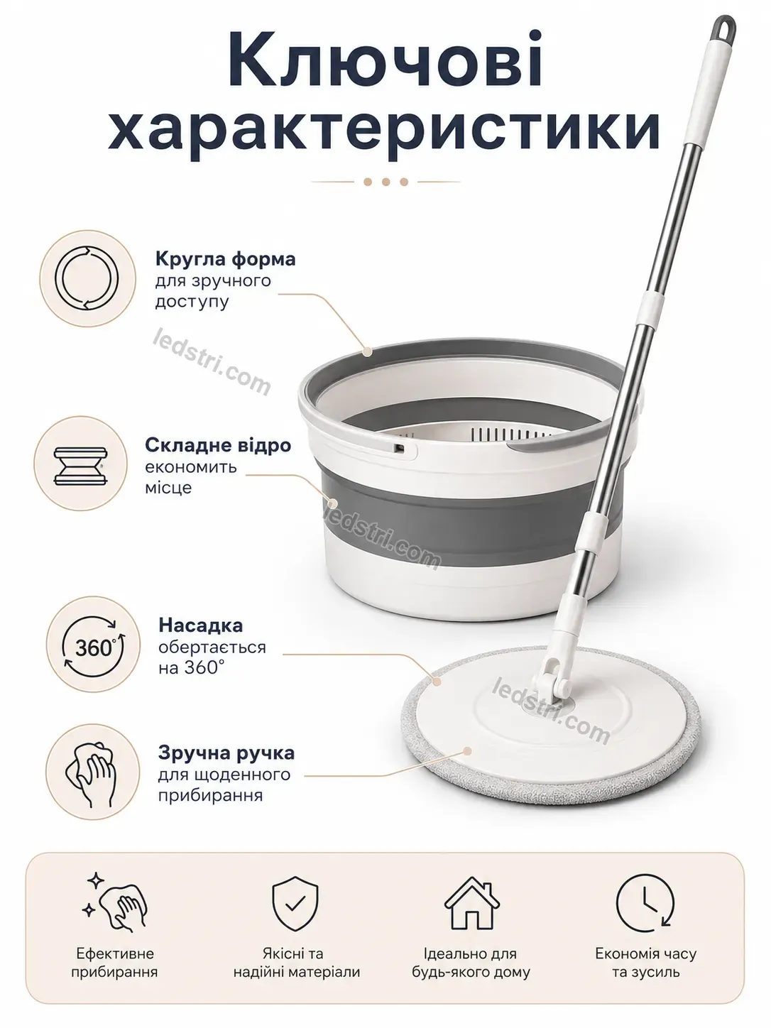 ✨ Швабра Pulse Lite Urban