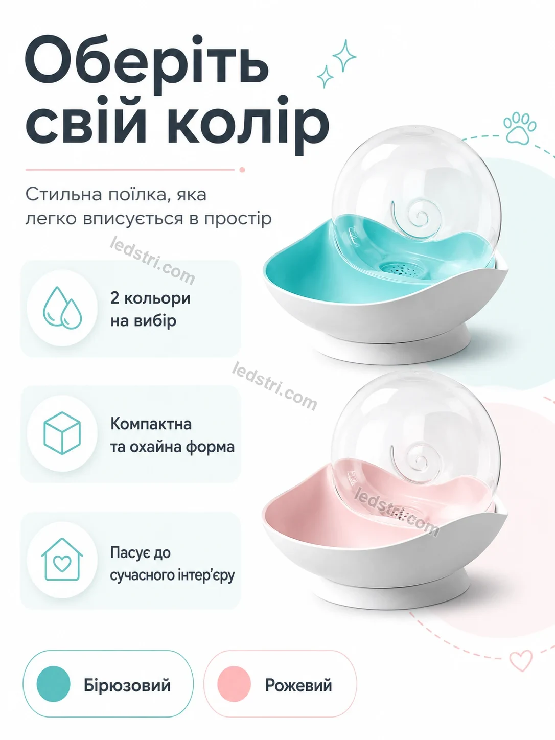 ✨ Поїлка для собак Rondo Mini Urban - фото