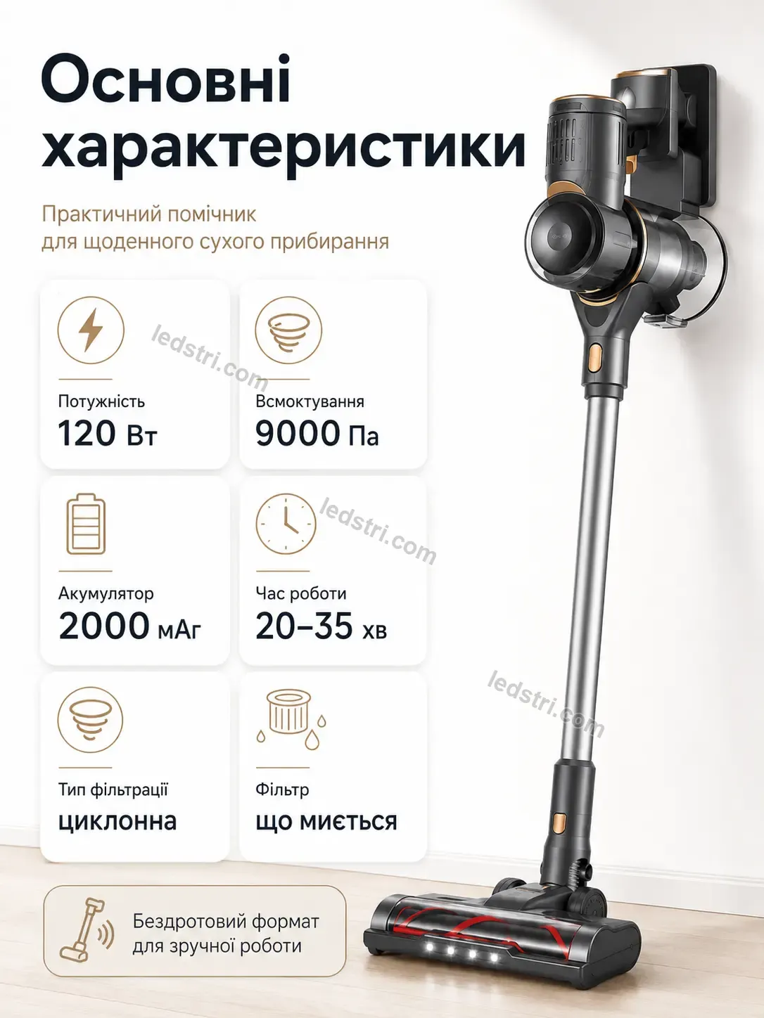 🧹 Пилосос Pulse Fresh Calm - деталі