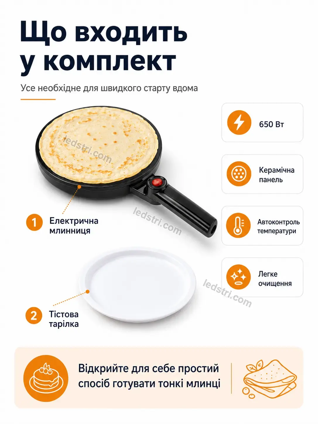 ✨ Млинниця Spark Mini Bright - фото