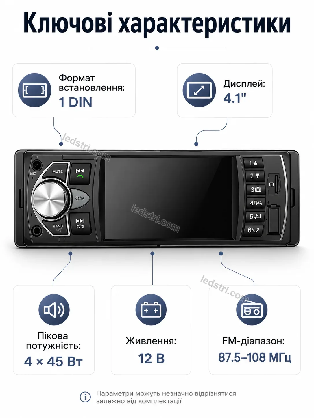 ✨ Автомагнітола Nordi Home Bright
