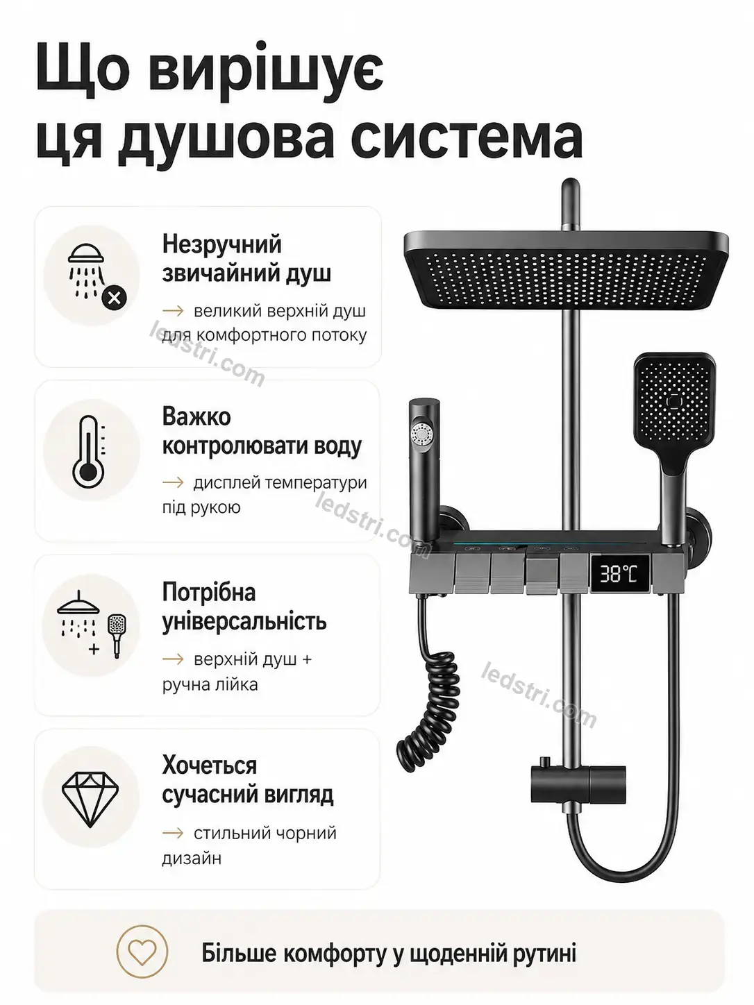 ✨ Смеситель для ванной комнаты Pulse Go Calm - фото