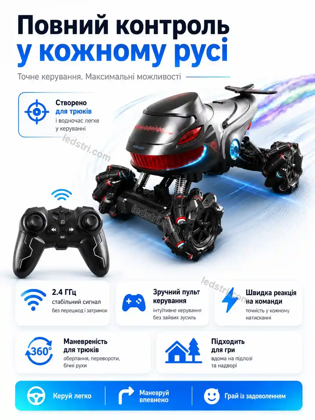 💵 Машинка гоночный автомобиль акула Lumo Lite Soft