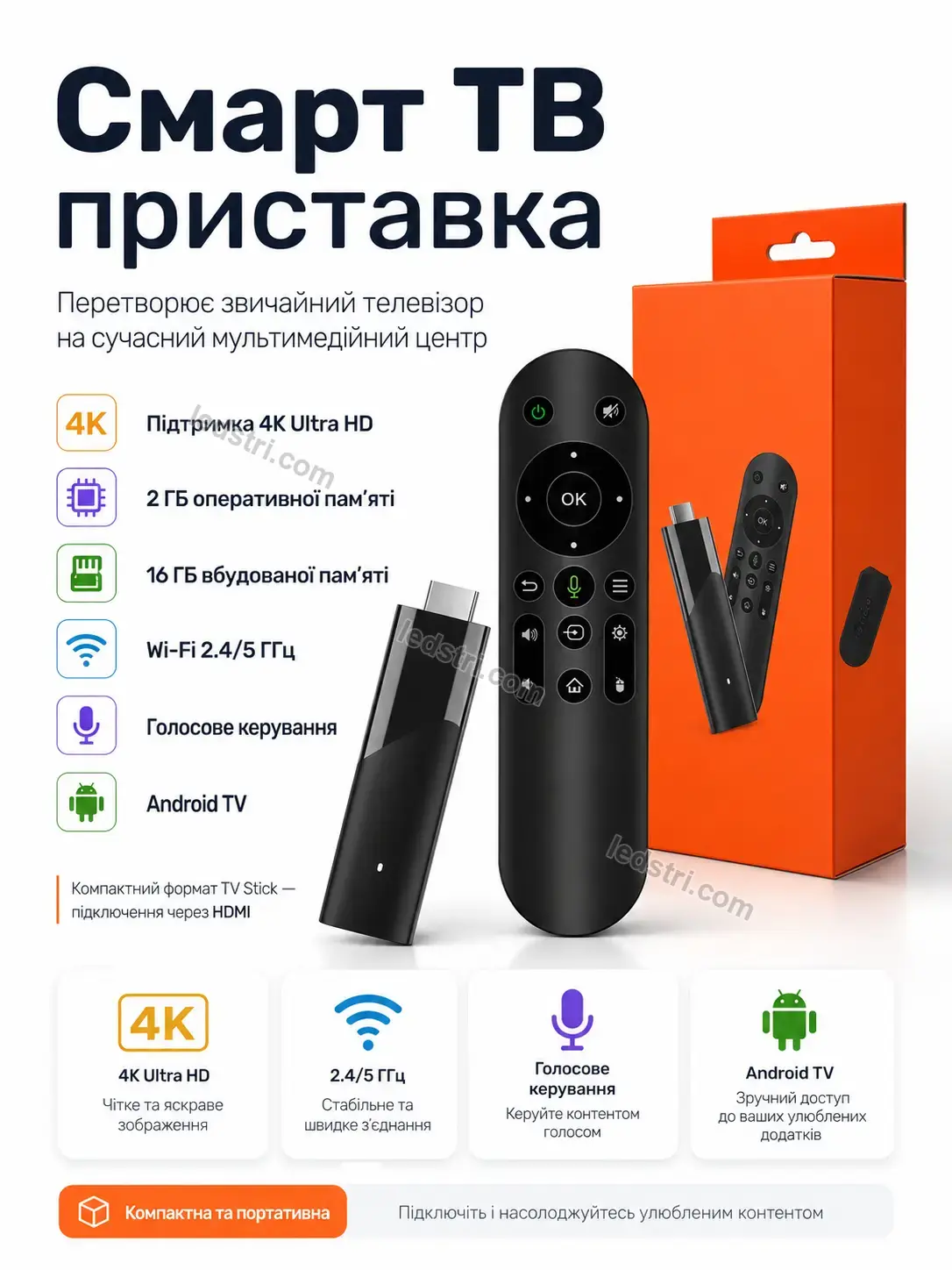 ✨ Телевізор Terra Mini Bright