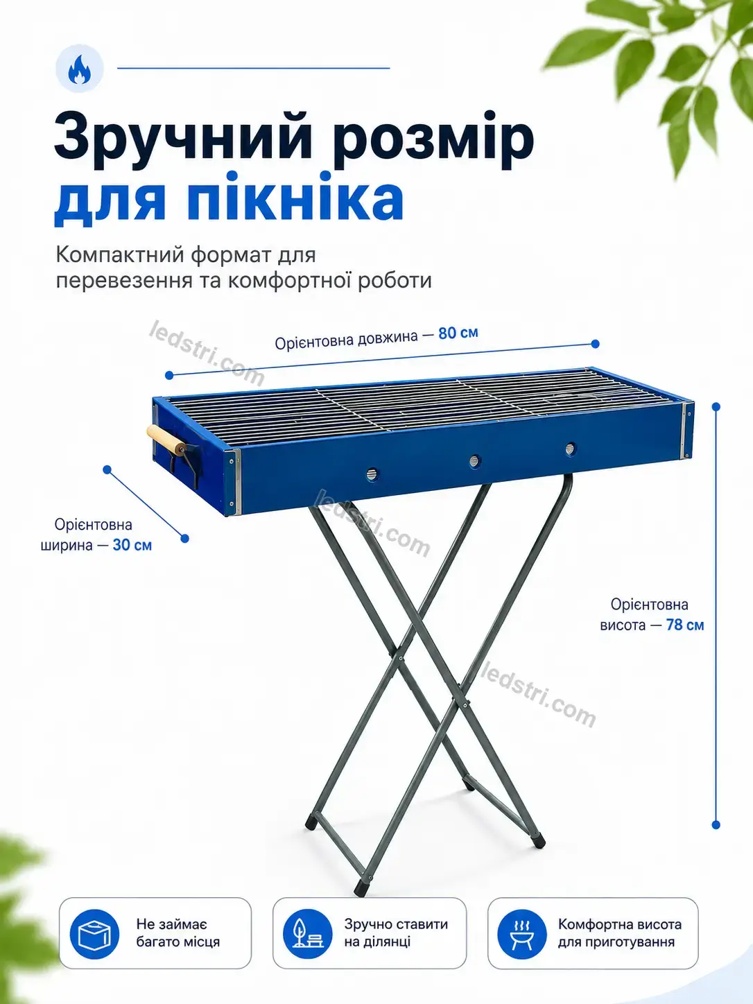 ✨ Мангал Rondo Care Bright - деталі