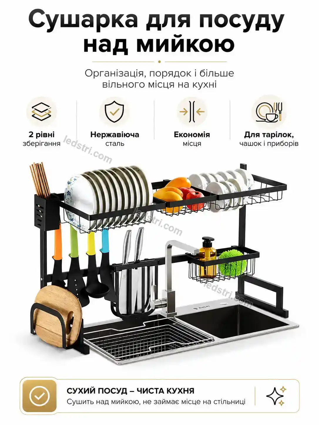 ✨ Сушарка для посуду Rondo Lite Soft