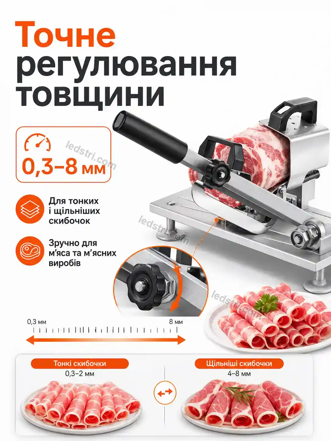 ✨ Слайсер для тонкой нарезки Nordi Wave Urban
