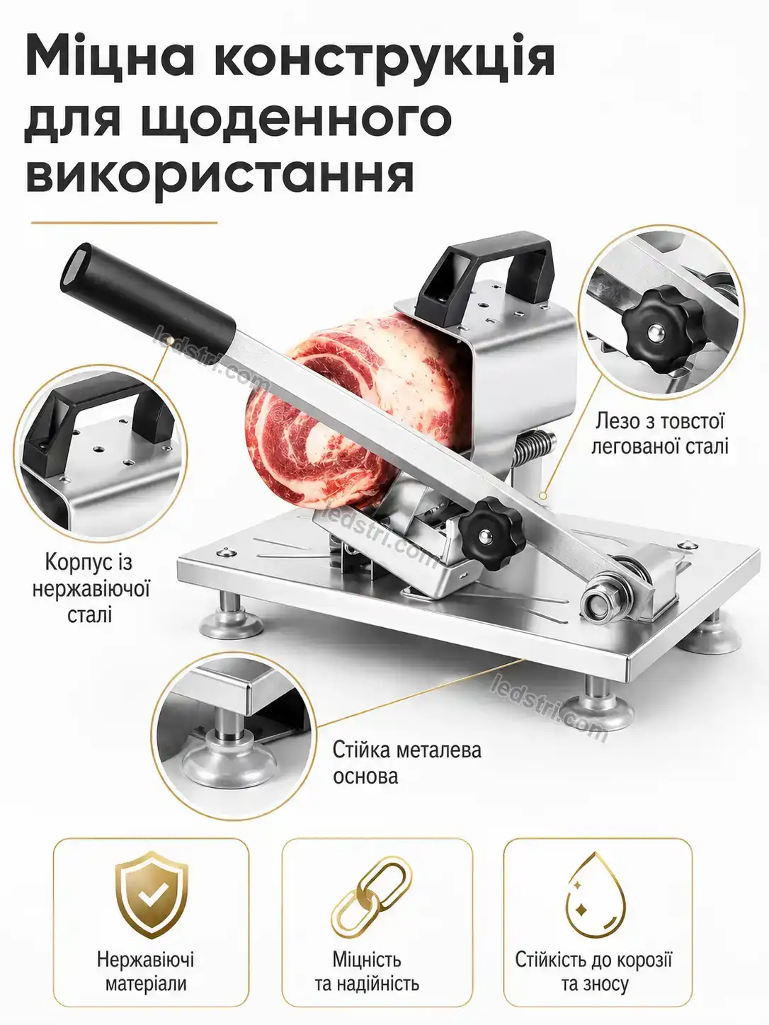 ✨ Слайсер для тонкой нарезки Nordi Wave Urban - деталі