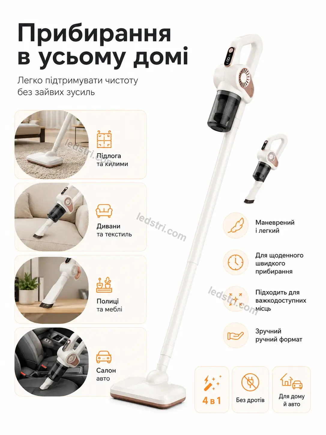 🧹 Пилосос Spark Lite Soft - деталі