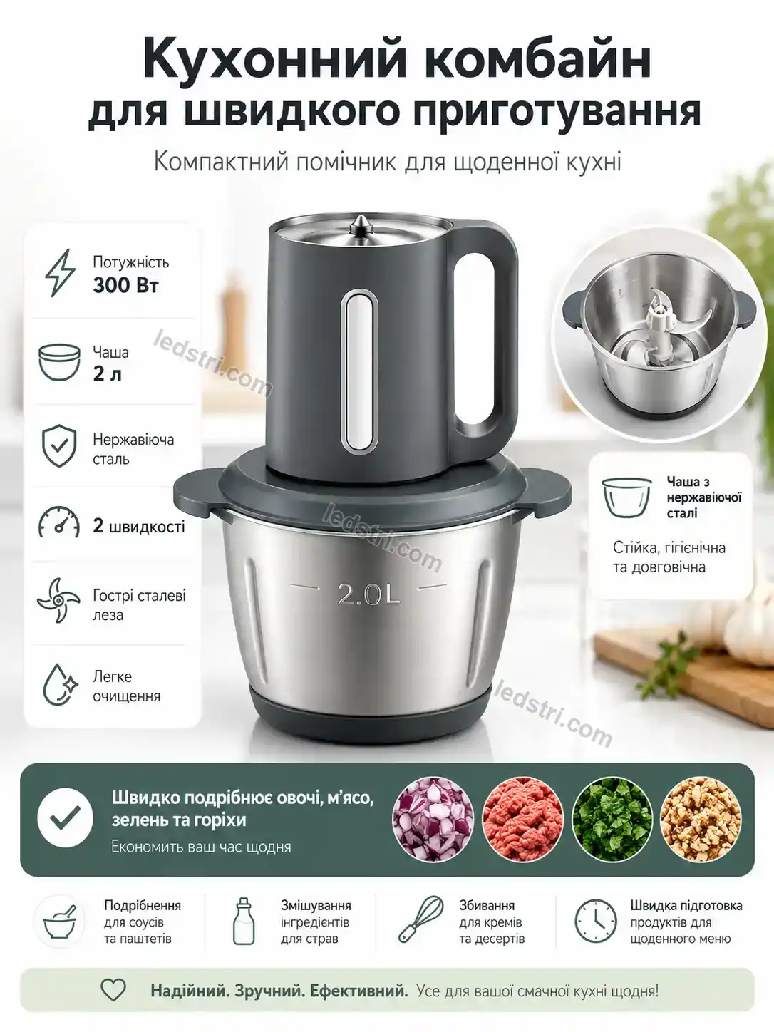 ✨ Кухонний комбайн Lumo Plus Urban