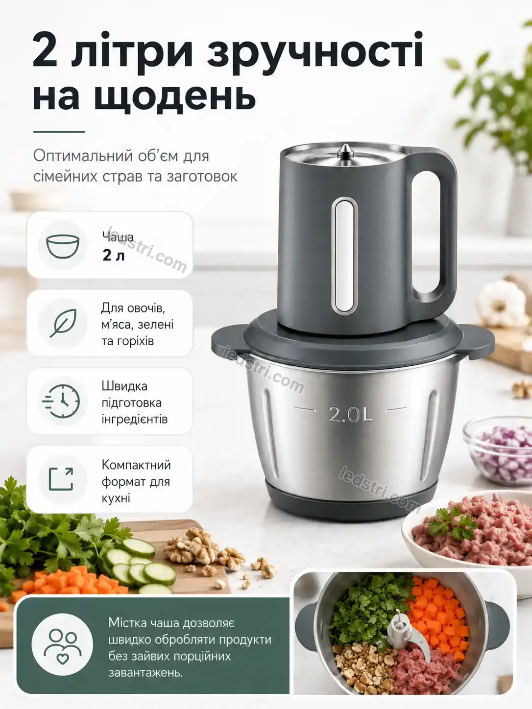 ✨ Кухонний комбайн Lumo Plus Urban