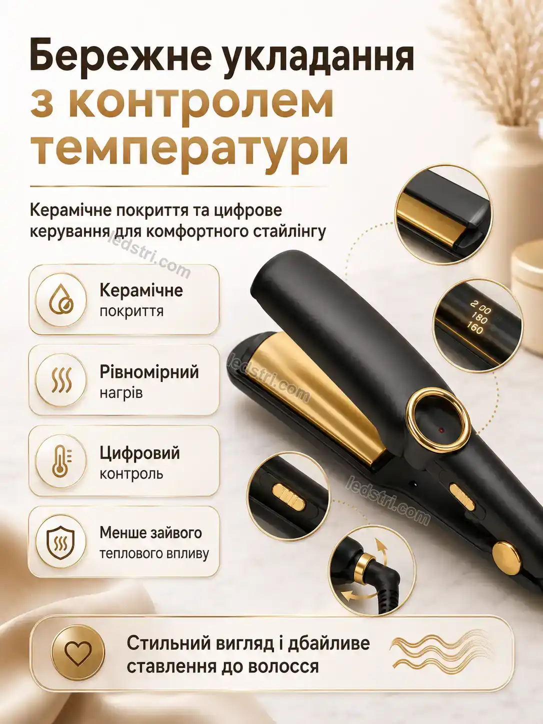 ✨ Щітка для волоссяся Pulse Plus Calm - деталі