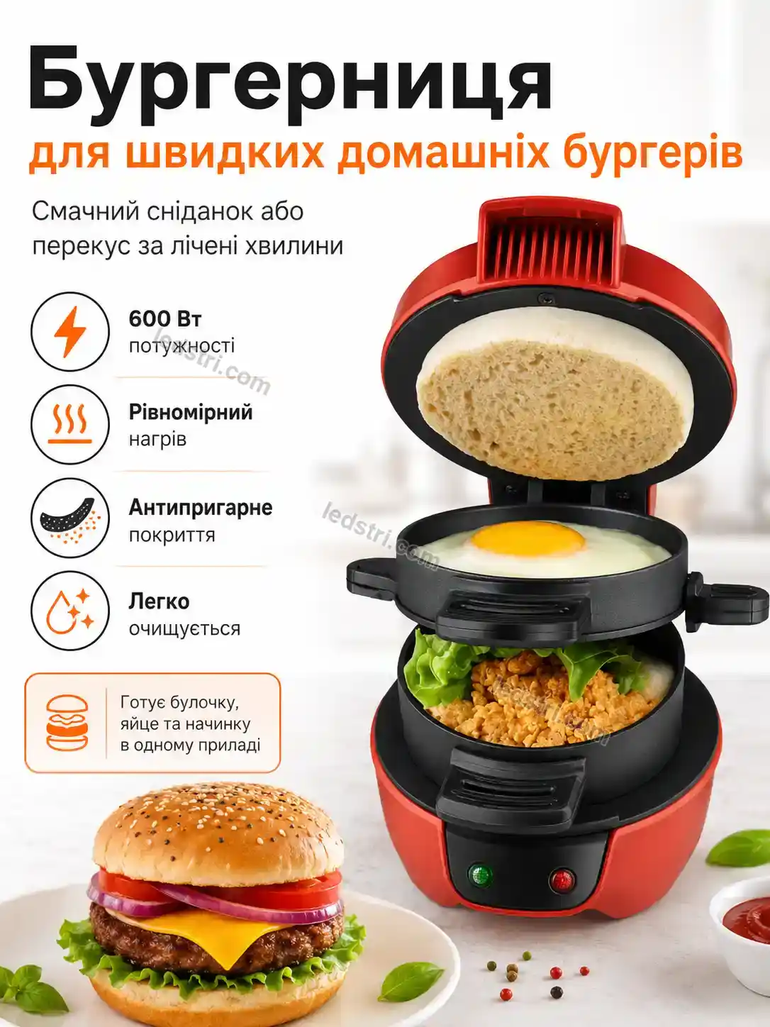 ✨ Бургерница . оранж Spark Home Bright