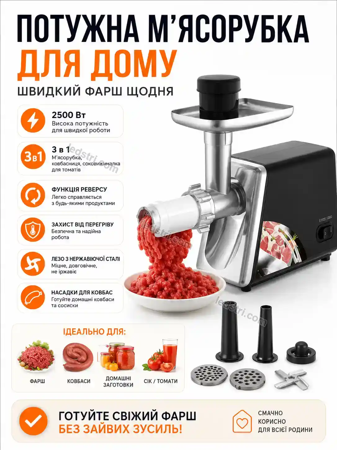 ✨ Мясорубка Spark Mini Calm