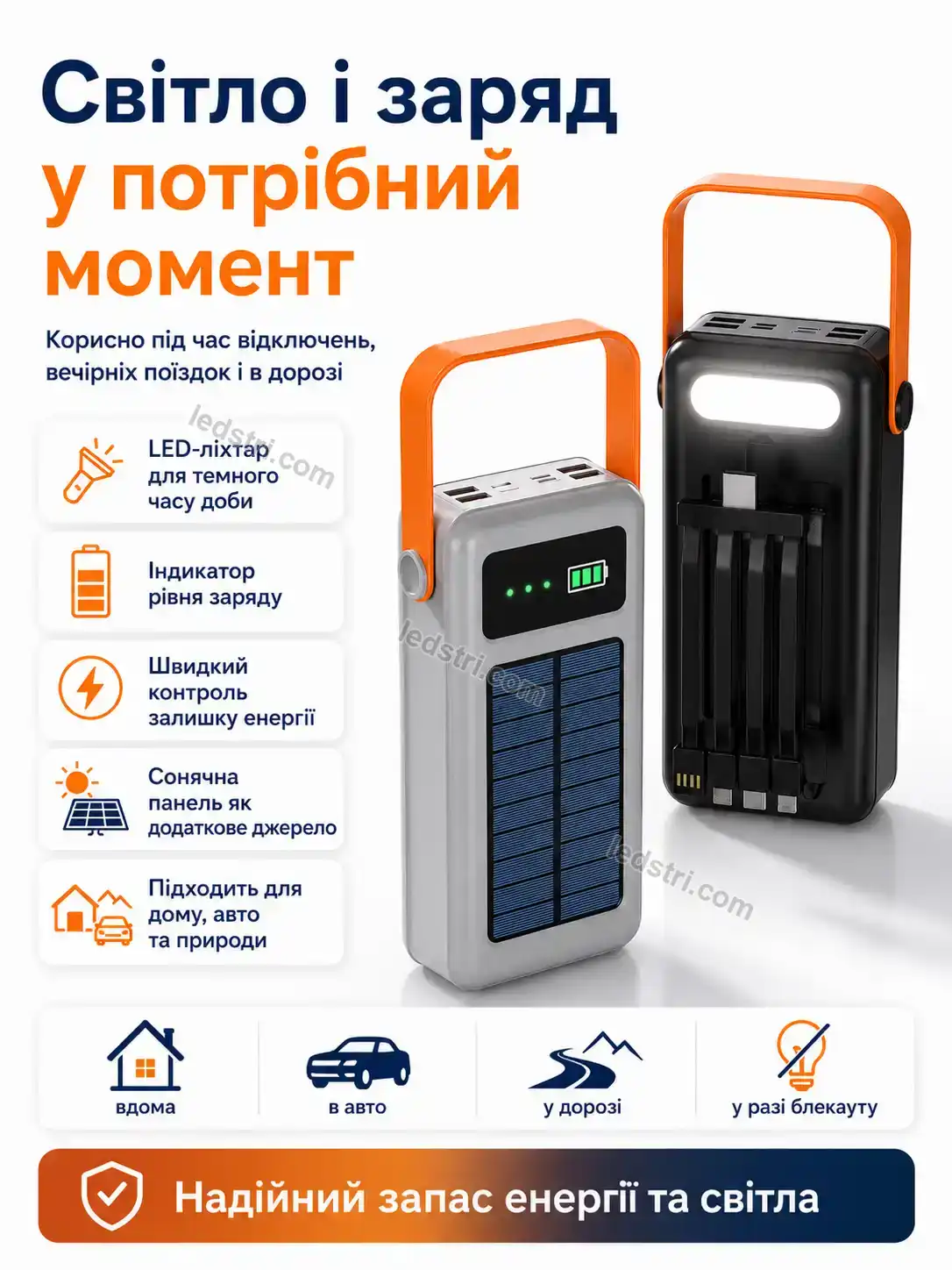 ✨ Повербанк Lumo Fresh Bright - використання