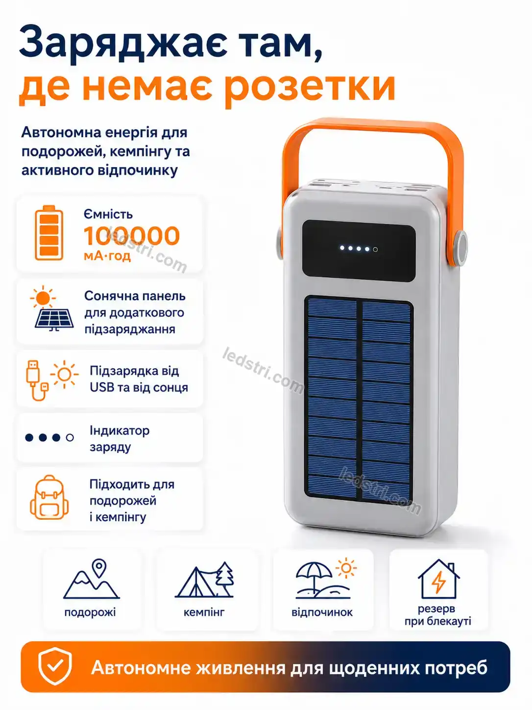 ✨ Повербанк Lumo Fresh Bright - фото