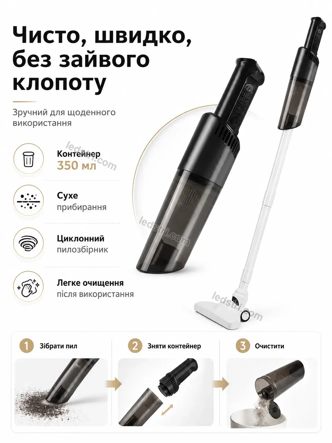 🧹 Пилосос Faino Fresh Urban - фото
