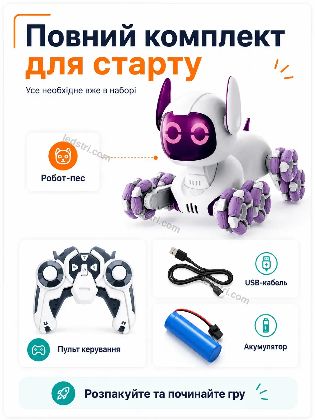 ✨ Іграшка робот Lumo Easy Bright - фото